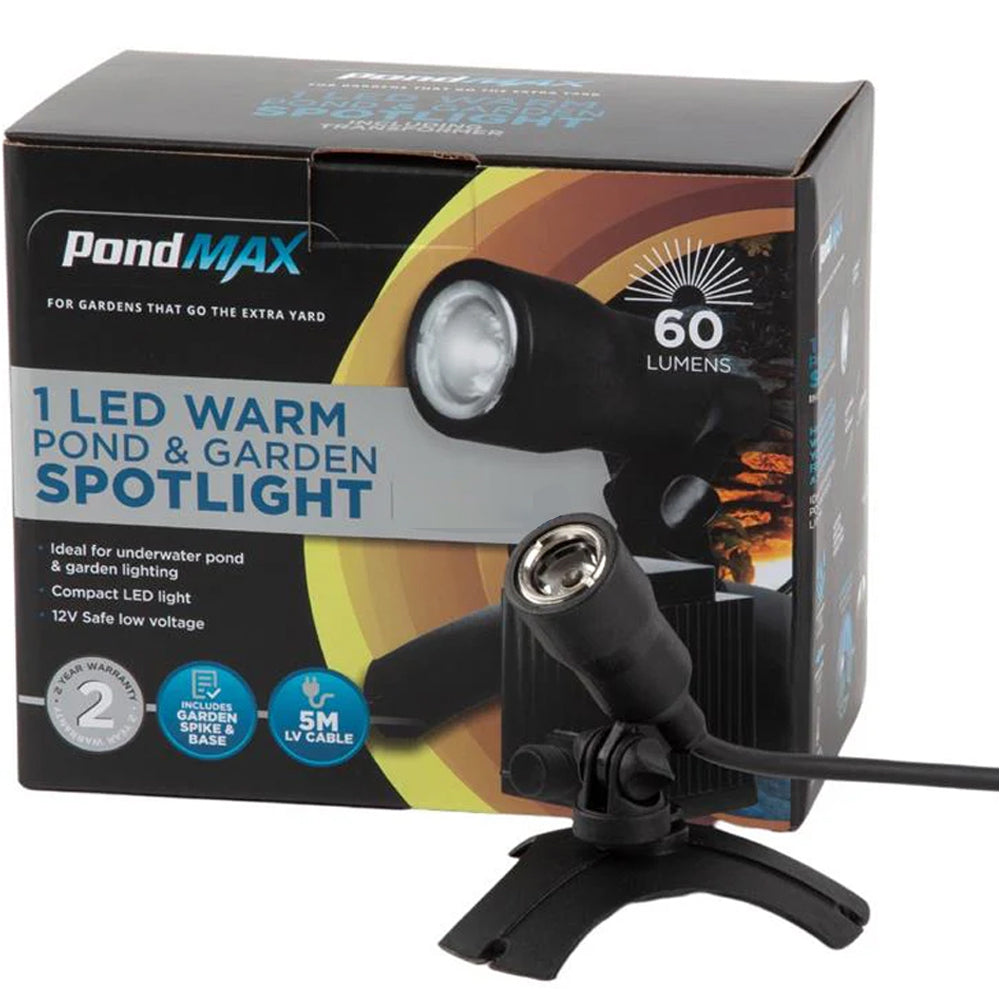 PondMAX LED Warm White Pond and Garden Spot Light