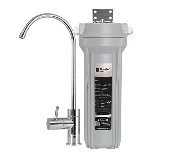 Puretec Basic SIB1 Mains Undersink Water Filter System With Long Reach